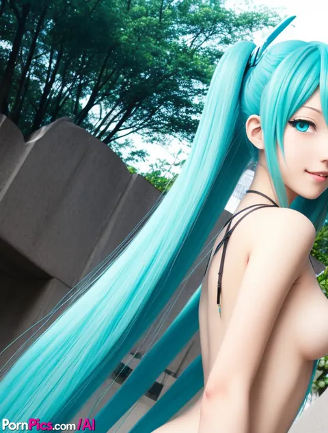 Petite AI-Generated Woman Bares Her Slim Body and Lovely Tits – photo 6 of 10