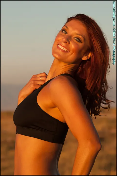 Athletic Redhead MILF Strips Out of Her Bikini Outdoors – photo 12 of 15