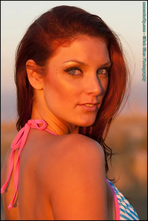 Athletic Redhead MILF Strips Out of Her Bikini Outdoors – photo 4 of 15