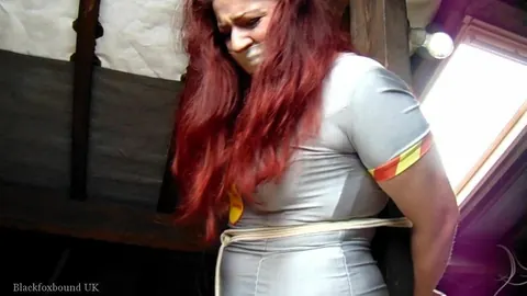 Redhead BBW in Uniform Bound and Spreads for Bondage – photo 7 of 16