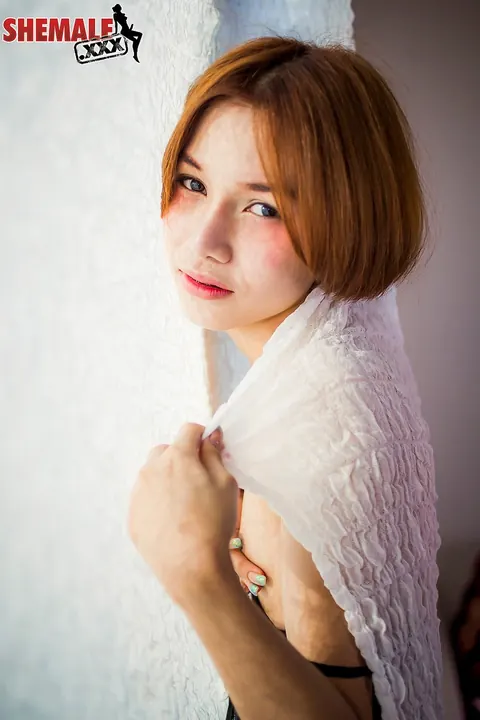 Slim Asian Trans Woman Undresses and Poses Naked – photo 4 of 16