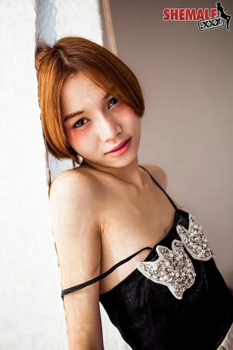 Slim Asian Trans Woman Undresses and Poses Naked – photo 3 of 16