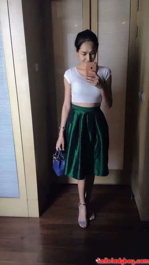 Petite Asian Trans Woman Poses and Undresses in Outfits – photo 2 of 20