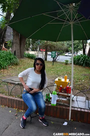 Otalia Barrios – Busty Latina MILF in Glasses Rides BBC Outdoors
