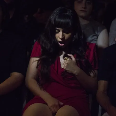 Maria Riot: Several Brunette Latinas Have Sex and Kiss Their Partners – photo 12 of 20
