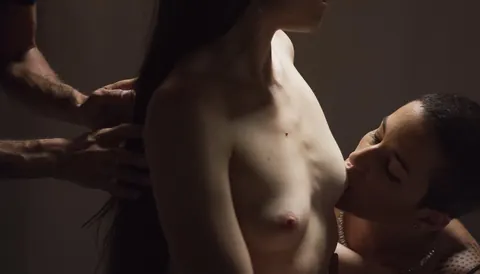 Maria Riot: Several Brunette Latinas Have Sex and Kiss Their Partners – photo 3 of 20