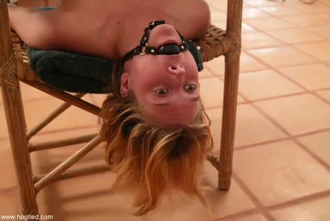Jenny Lee: Blonde, Brunette and Redhead Get Hogtied and Play with Dildos – photo 6 of 20