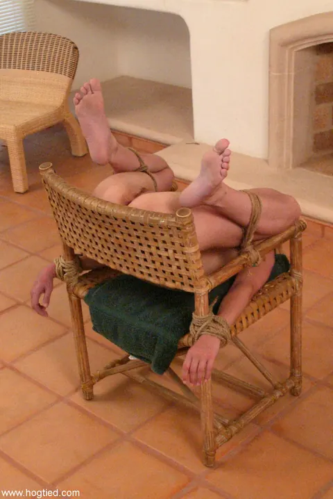 Jenny Lee: Blonde, Brunette and Redhead Get Hogtied and Play with Dildos – photo 4 of 20
