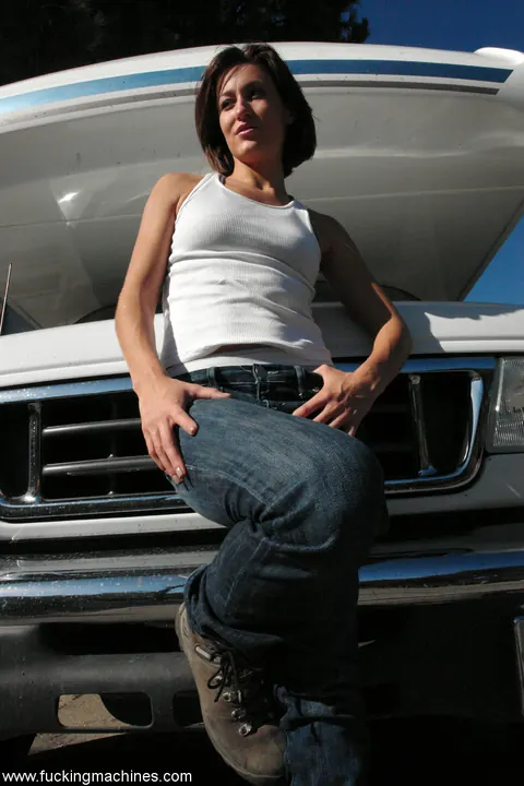 Ryan Keely: Tall Busty MILF in Jeans Takes Anal Creampie in Bondage – photo 21 of 21