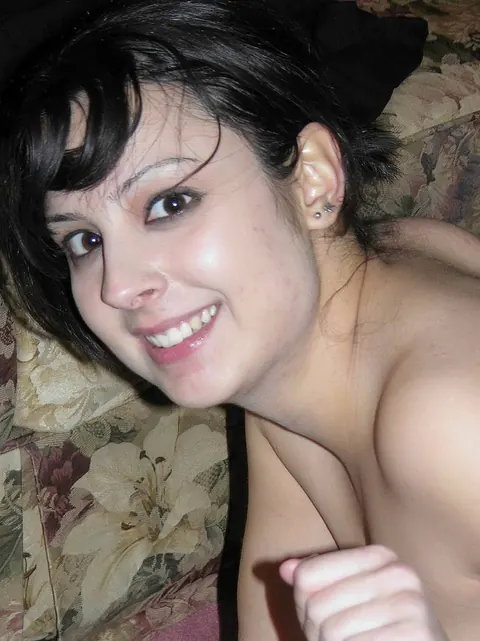 Cristal Cortez: Petite Latina Brunette Takes a Strap-On in a Lesbian Threesome – photo 21 of 21