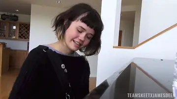 Yhivi – Petite Brunette Takes Rough Anal and a Facial