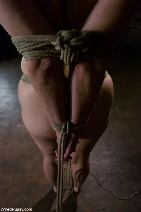 Mariah Cherry: Curvy Redhead MILF Bound and Toyed in Lesbian BDSM – photo 1 of 20