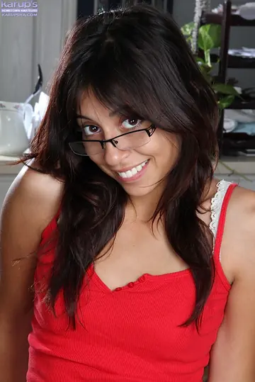 Skinny Latina Strips Out of Her Lingerie and Shorts to Spread Her Ass