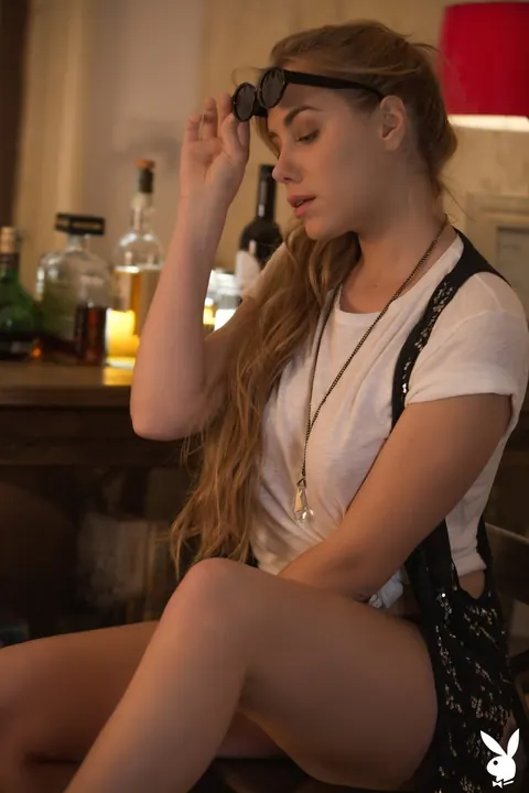 Stefani Kovalyova: Tall European Blonde Strips Out of Her Panties – photo 1 of 20