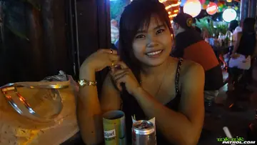 Asian Redhead Strips Nude and Spreads Her Ass