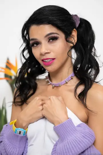 Brunette Latina Takes Anal Doggy Style and a Dildo Outdoors