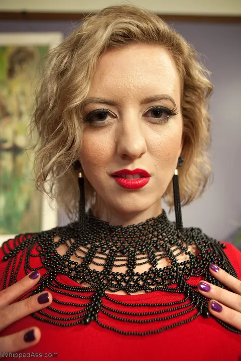 Cherry Torn: Tattooed Blonde Dominates Partner in Lesbian BDSM and Pussy Licking – photo 7 of 13