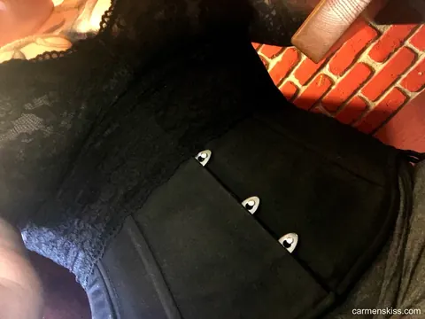 Carmen Delavega: BBW Brunette Pulls Panties Aside and Spreads Her Pierced Pussy – photo 6 of 15