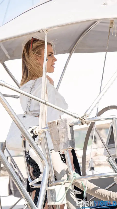 Lya Missy: Skinny Spanish Blonde Has Sex on a Yacht – photo 2 of 20