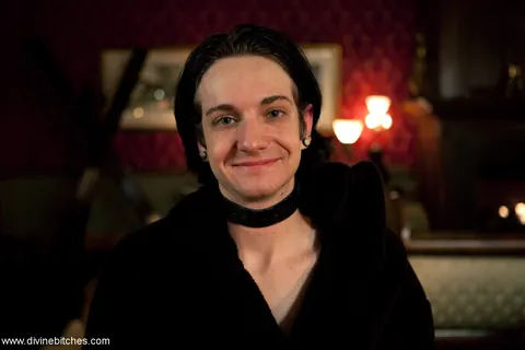 Maitresse Madeline Marlowe: Blonde in Stockings Dominates Her Man with a Strap-On and BDSM – photo 20 of 21