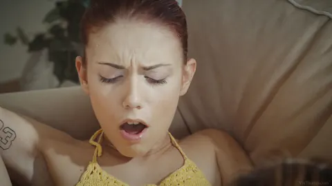 Caomei Bala: Petite Redheads with Natural Tits Lick Pussy and Spread Their Legs – photo 6 of 21