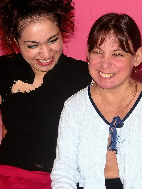 Lena Love: Curly Czech MILF and Petite Mature Woman in Lesbian Group Play – photo 1 of 21