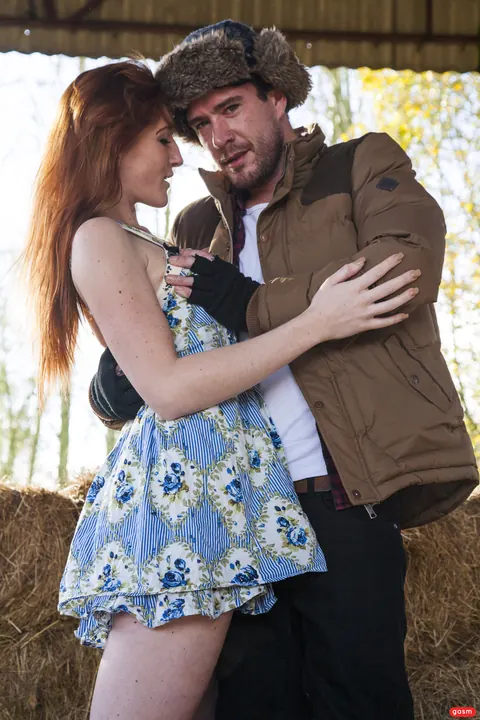 Sabrina Jay: British Redhead Gets Fucked Doggy Style Outdoors – photo 12 of 15