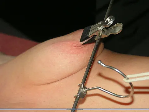 Bound Nude Woman Spreads Her Legs in Restraints – photo 8 of 12