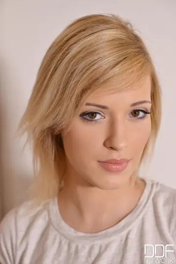 Nikky Dream – Tall European Blonde Strips for a Threesome with Anal