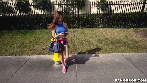 Kiley Jay: Petite Redhead Sucks and Fucks in the Back of a Van – photo 2 of 21