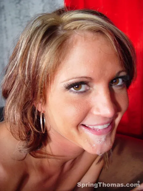Spring Thomas: Tall Blonde MILF with Big Natural Tits Takes Interracial Cock – photo 20 of 20