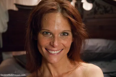 Syren De Mer: Redhead MILF in Bondage Gets Fucked in the Office – photo 20 of 20