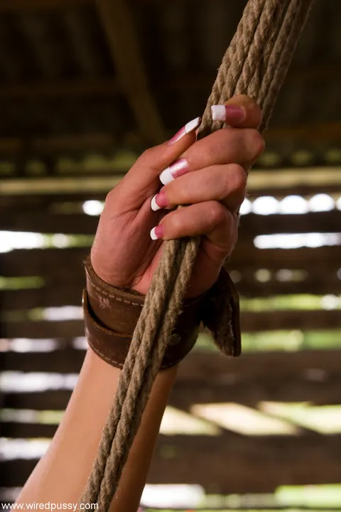 Claudia Jamsson: Hungarian MILFs in Bondage Finger and Lick Each Other – photo 2 of 20