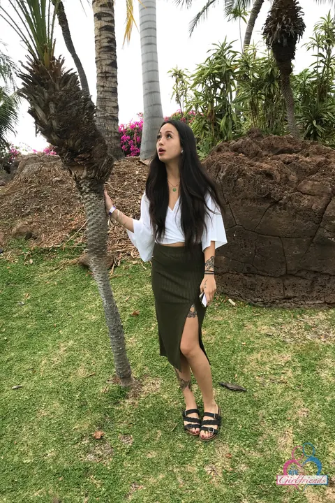 Mi Ha Doan: Asian Brunettes Finger and Lick Each Other's Pussies – photo 2 of 21