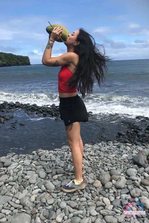 Mi Ha Doan: Asian Brunettes Finger and Lick Each Other's Pussies – photo 21 of 21