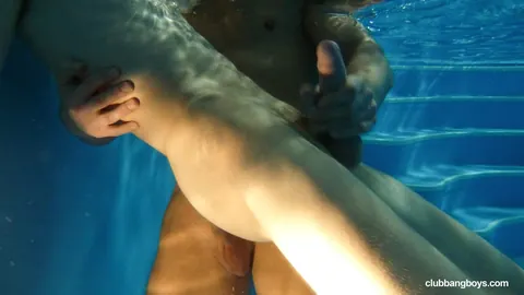 Two Thick Men Stroke and Fuck Outdoors and in the Bathroom – photo 19 of 21
