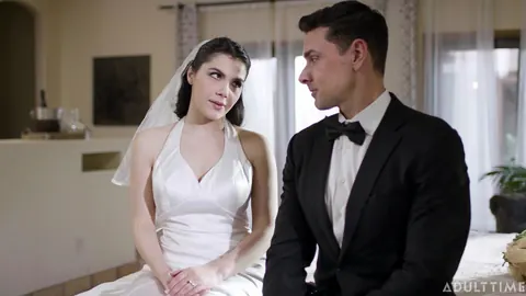 Valentina Nappi: Slim Brunette PAWG in Stockings Cheats with Anal on Wedding Day – photo 2 of 20