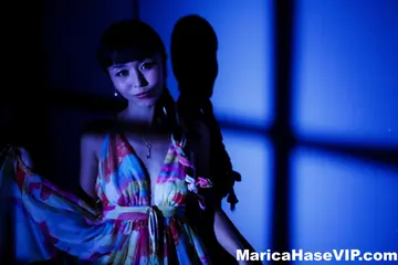 Marica Hase – Japanese MILF Poses Nude in Dim Light