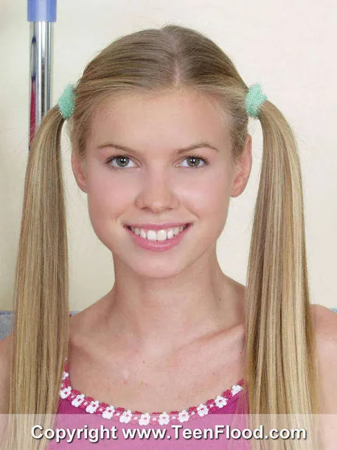 Marketa Belonoha: Blonde PAWG in Pigtails Strips Out of Her Shorts – photo 1 of 20