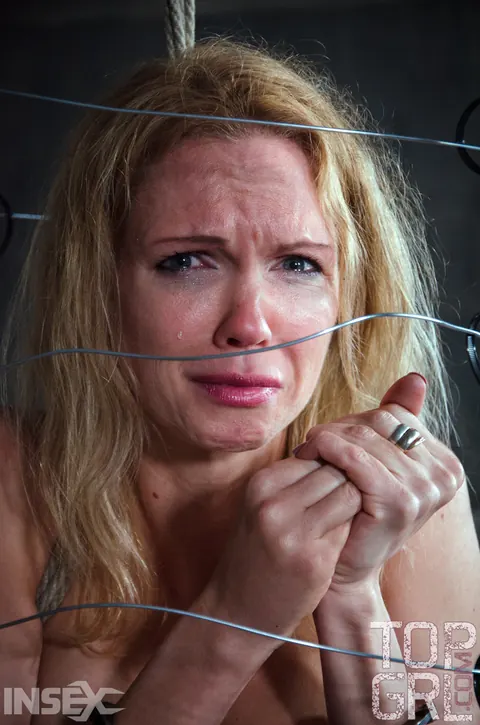 Rain DeGrey: Blonde MILF with Big Tits Endures Bondage and Oil – photo 3 of 14