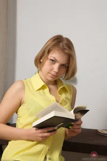 Karol C – Skinny Russian Blonde Undresses and Spreads Wide