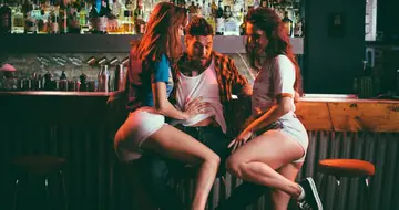 Carolina Abril – Latina in Shorts Has Group Sex in a Cinema