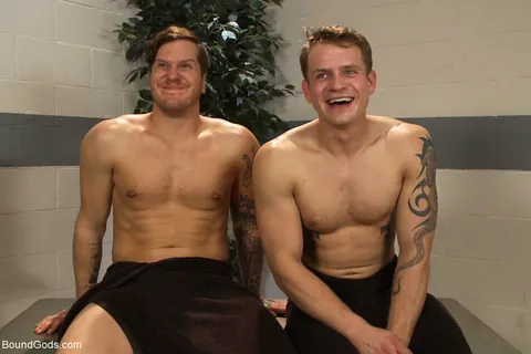 Mature Men Fuck and Cum in Bondage Threesome – photo 20 of 20