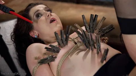 Kasey Warner: Brunette Submits to BDSM Restraints and Takes Him Deep – photo 17 of 20