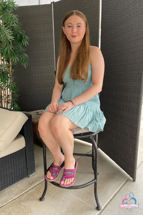 Zoey Zimmer: Redhead PAWG Undresses and Spreads Her Shaved Pussy – photo 1 of 21