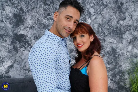 Beau Diamonds: British Redhead MILF with Big Tits Gets Pussy Licked Then Fucked – photo 3 of 16
