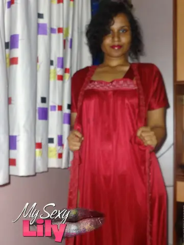 Indian Brunette Frees Her Natural Tits from Lingerie and Pinches Her Nipples