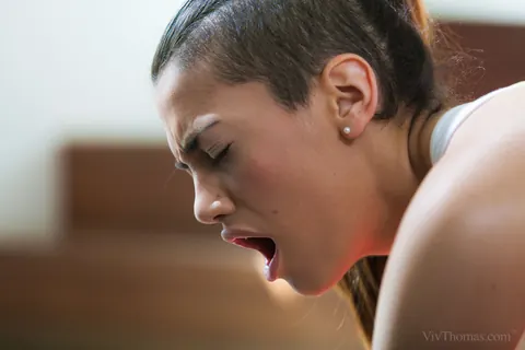 Carolina Abril: Two Latina PAWGs Lick and Finger Each Other's Shaved Pussies – photo 2 of 16