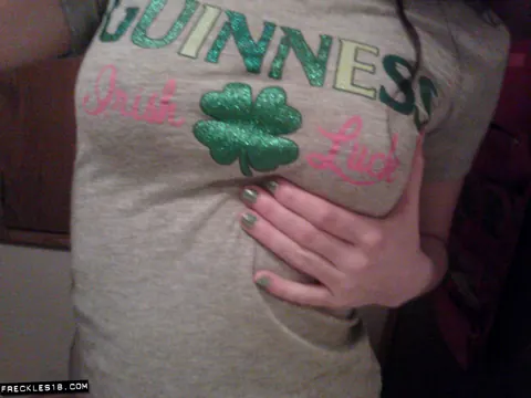 Brunette with Big Natural Tits Takes Topless Selfies in Panties – photo 1 of 12