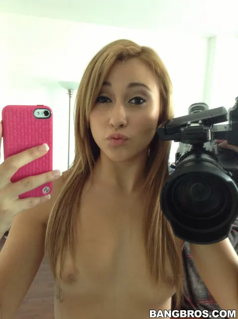 Marina Angel: Petite Latina in Panties Gives POV Handjob – photo 2 of 21